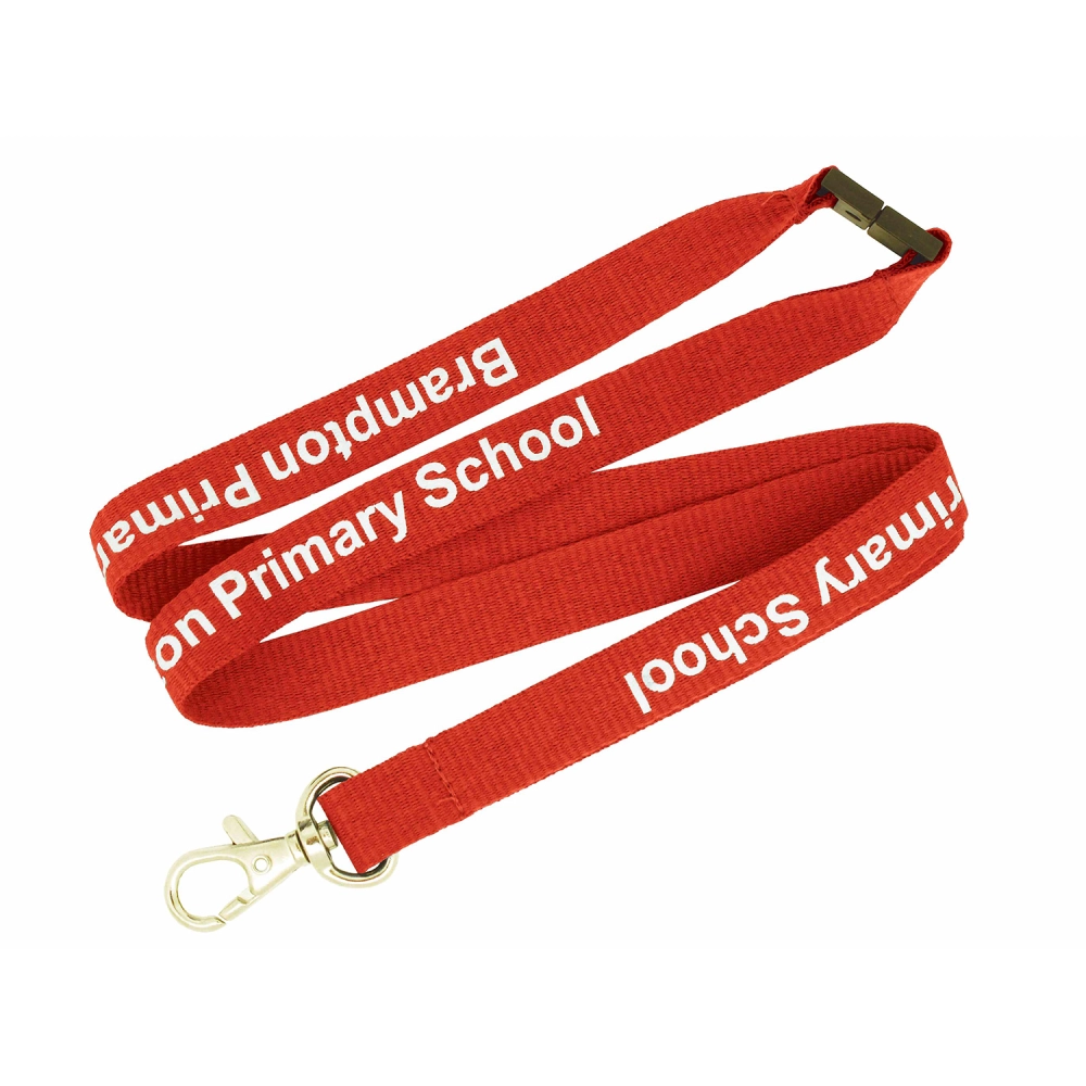 Flat Ribbed Lanyards